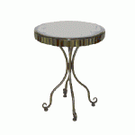 round-mirrored-table